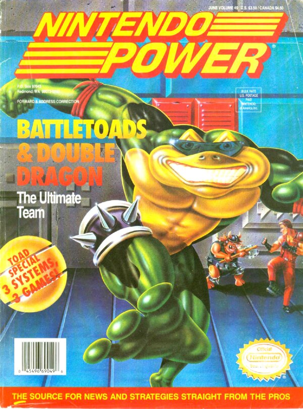 Nintendo Power Issue 049 (June 1993) cover